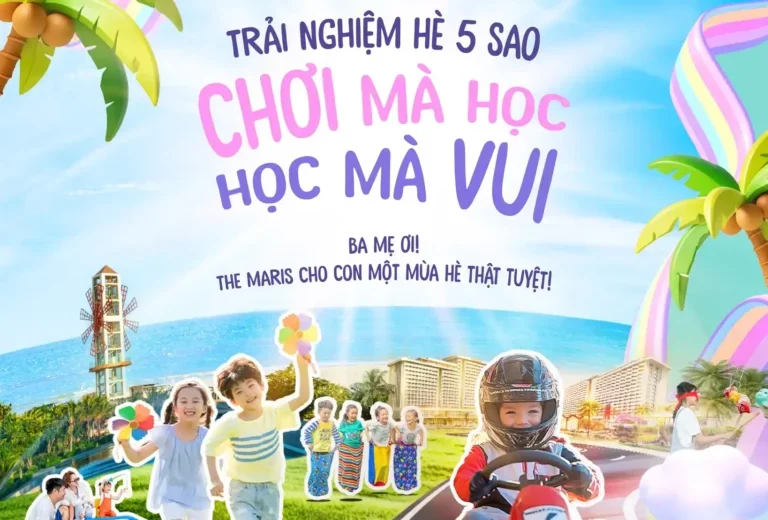 TRẢI NGHIỆM HÈ 5 SAO CÙNG THE MARIS VŨNG TÀU kv tour mua he 5 sao tai the maris vung tau 768x960 1