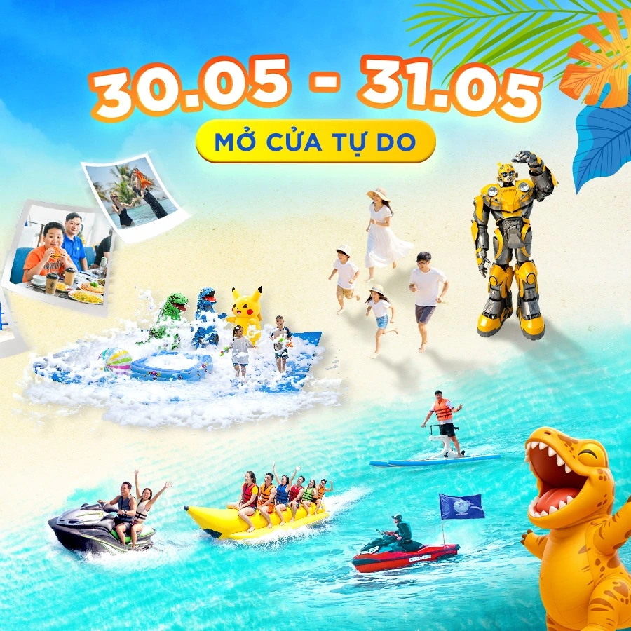 Trải Nghiệm Chuỗi Hoạt Động Chào Mừng Quốc Tế Thiếu Nhi Bùng Nổ Tại The Maris Vũng Tàu Thoi gian to chuc chuoi hoat dong mung quoc te thieu nhi tai The Maris Vung Tau