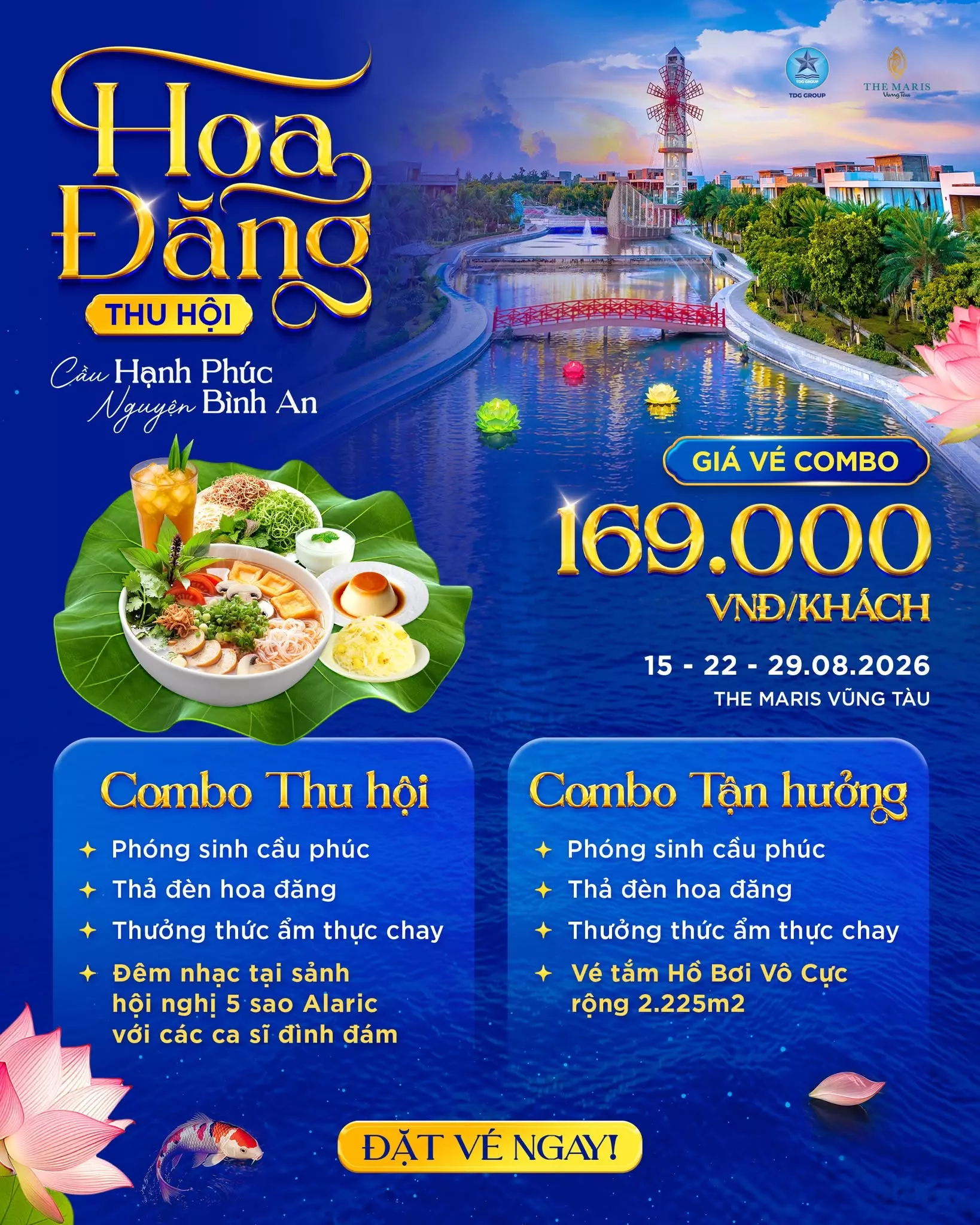 2 Hạng vé tại đêm nhạc Hoa Đăng Thu Hội
