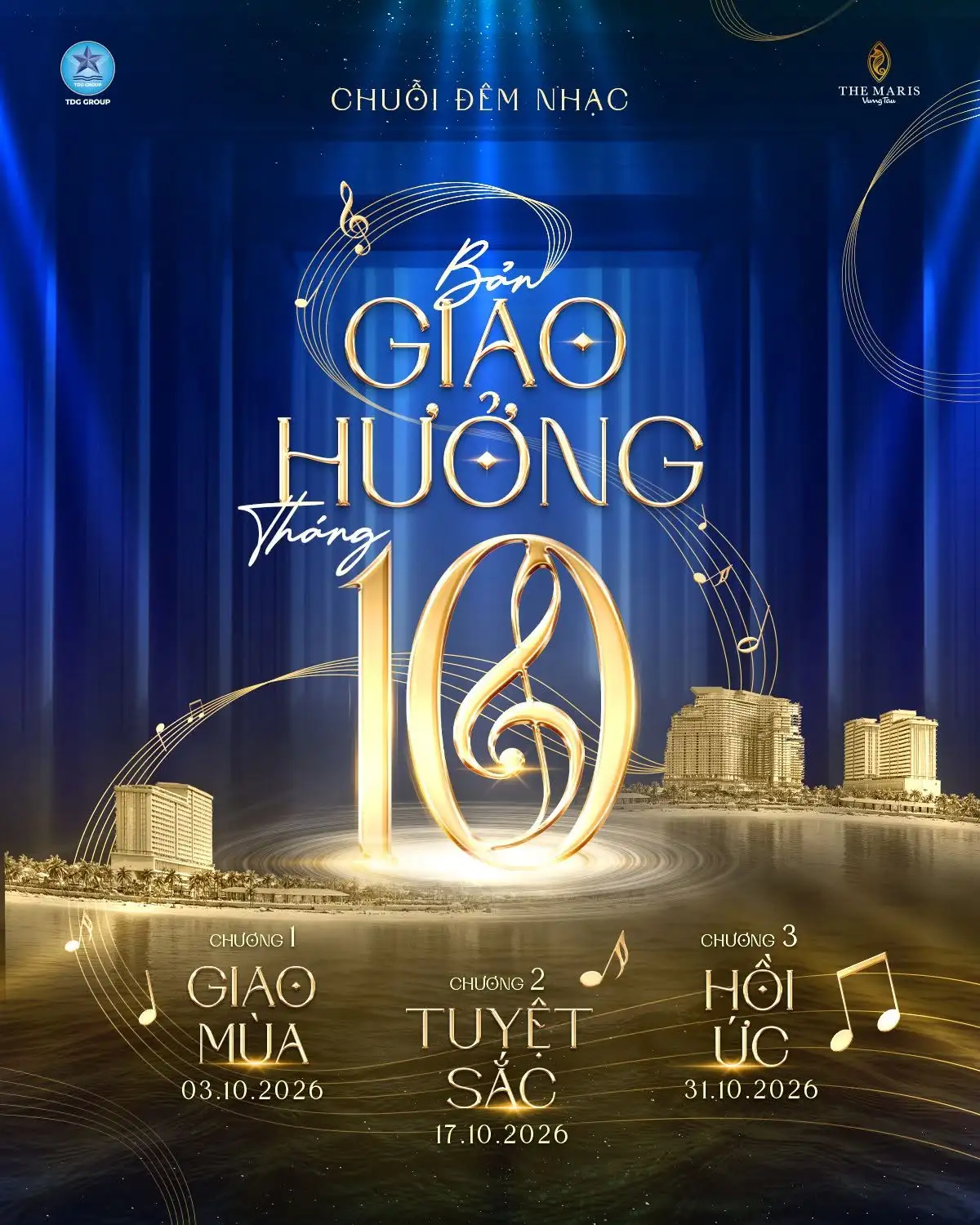 Chuỗi đêm nhạc tháng 10
